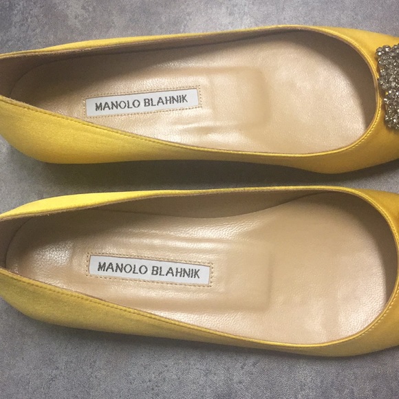 MANOLO BLAHNIK HANGISI FLATS - Picture 4 of 9